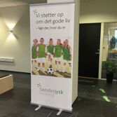 Business Roll-up, einseitig, alu